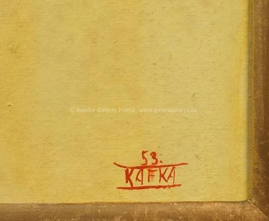 Jaroslav Kafka / Hlava - detail aukce « Aukce « Aukční Galerie Platýz