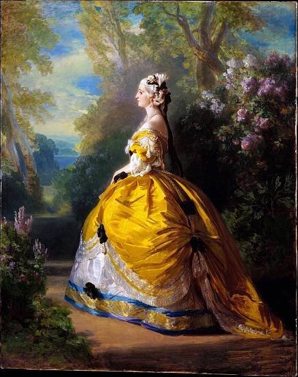 Franz Xaver Winterhalter - The Empress Eugénie (Eugénie de Montijo, 1826–1920, Condesa de Teba) - The Metropolitan Museum of Art