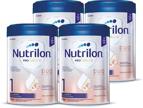 Nutrilon Profutura Duobiotik 1 počáteční mléko 4× 800 g