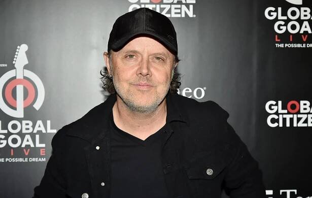 Lars Ulrich speaks onstage during Global Citizen Presents Global Goal Live: The Possible Dream at St. Ann’s Warehouse on September 26, 2019 in New York City. (Photo by Theo Wargo/Getty Images for Global Citizen)