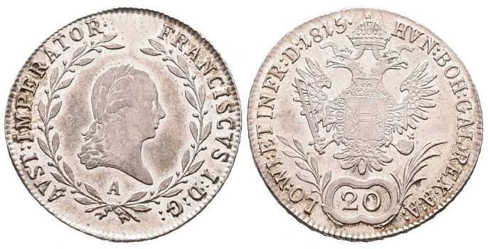 František II., 20 Krejcar 1815 A