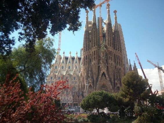 Španělsko - Barcelona - Lenka cestou necestou - Monserrat, Sitges