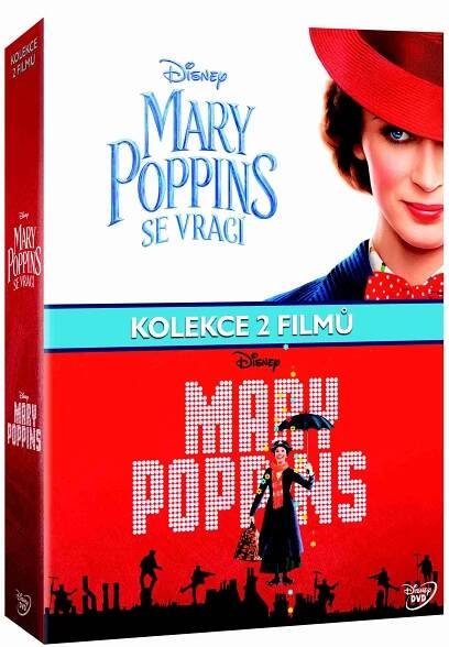 Mary Poppins kolekce - 3 DVD (2 filmy+bonus disk)