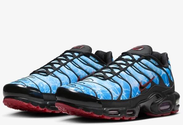 Nike Air Max Plus TN - Shark Attack - Herren Sneakers Schuhe Blau HQ3824-001, EU 43 US 9.5