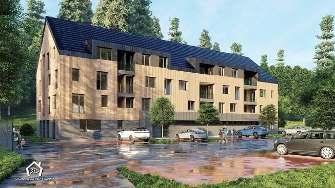 Stoletý Mlýn u skiareálu v Herlíkovicích nahradí luxusní apartmánový dům