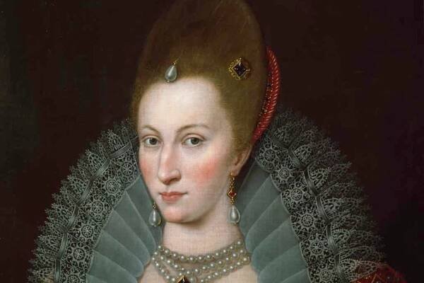 Anne of Denmark, wife of James I of England. Although she gave the appearance of a dutiful consort, Anne was ambitious for power and meddled in politics, says Tracy Borman. (Photo by Imagno/Getty Images)