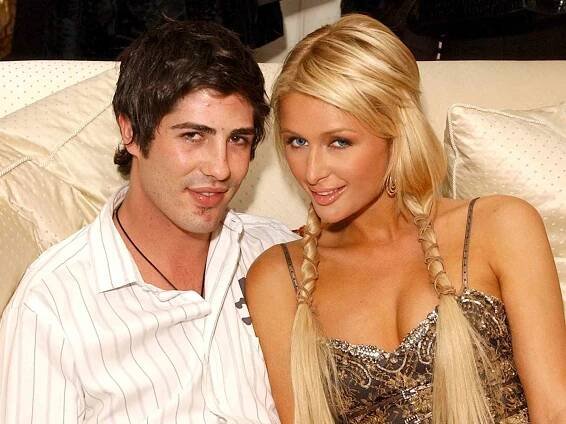 Brandon Davis and Paris Hilton