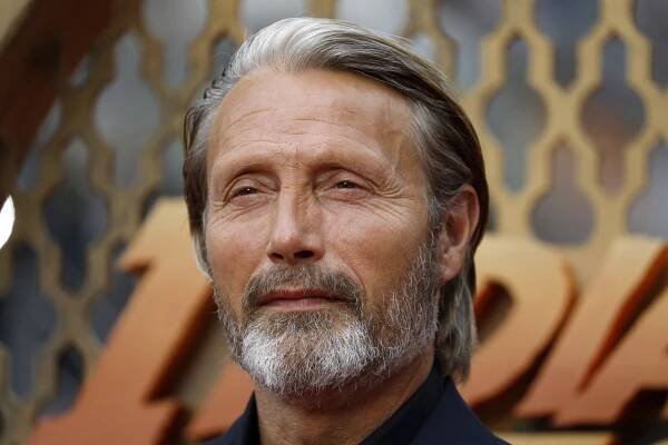 LONDON, ENGLAND - JUNE 26: Mads Mikkelsen attends the "Indiana Jones And The Dial Of Destiny" UK Premiere at Cineworld Leicester Square on June 26, 2023 in London, England. (Photo by Tristan Fewings/Getty Images)