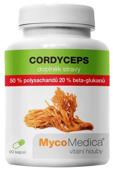 MycoMedica Cordyceps 50% 90 ks