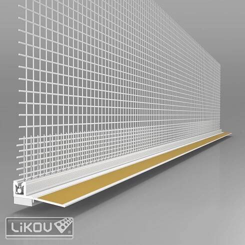 Lišta APU EKO s tkaninou 6mm 2,4m
