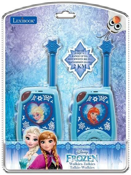 Digitální vysílačky Disney Frozen s dosahem až 2 km | Lexibook - Selles.cz
