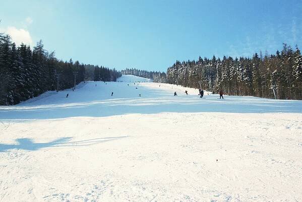 Sjezdovka - červená