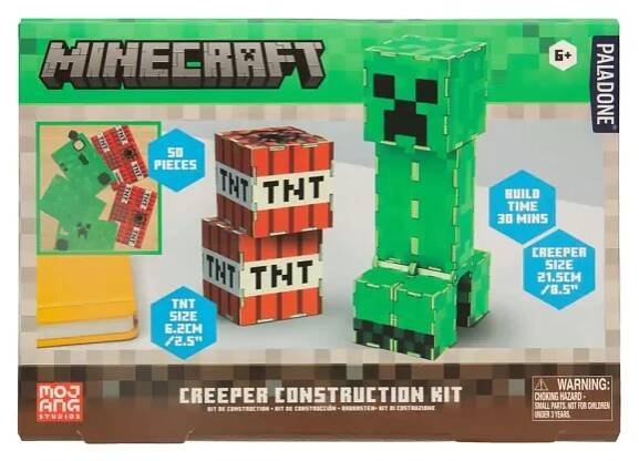 Minecraft Creeper & TNT Construction Kit