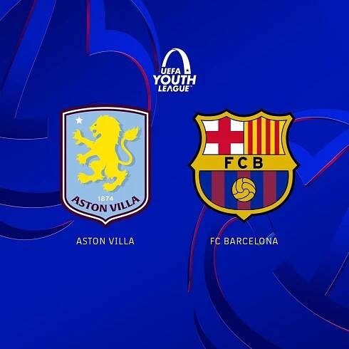 FC Barcelona face Aston Villa in UEFA Youth League round of 16