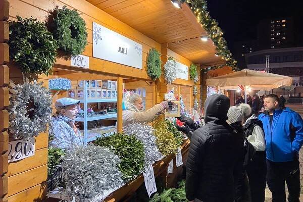 Nejen centrum, takhle vypadají Vánoční trhy na ostravském Jihu