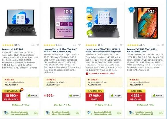 Alza dny – 10 % na vybrané produkty - Slevovykupon.net