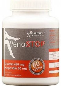VenoSTOP Diosmin 450 mg Hesperidin 50 mg 60 tablet