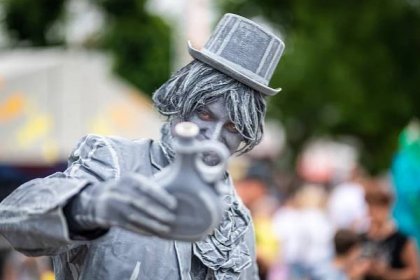 Monsieur Pompette - Street Art Masters - Living Statues