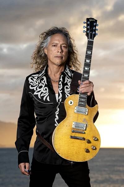 Photo book by Metallica's Kirk Hammett highlights his rare six-strings - Los Angeles Times