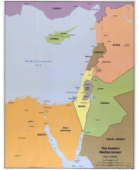 Maps of Syria | Collection of maps of Syria | Asia | Mapsland | Maps of the World
