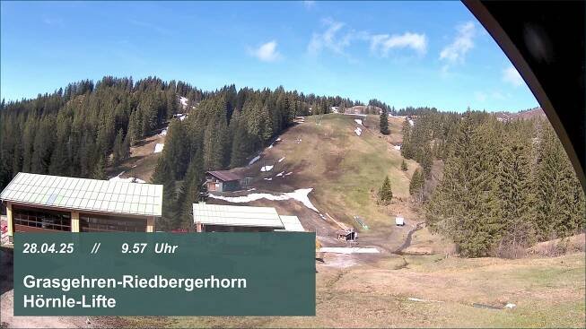 Webcam Skigebiet Grasgehren und Riedbergerhorn: Grasgehren-Riedbergerhorn