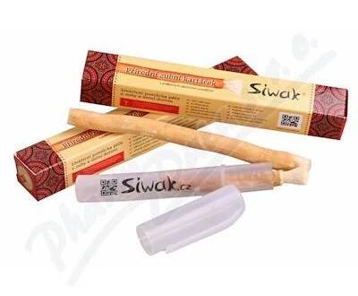 Siwak Miswak přírodní zubní kartáček+pouzdro