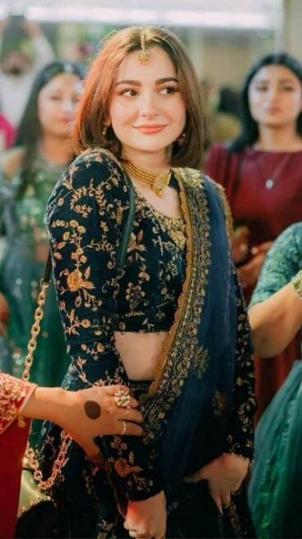 Indian saree to Pakistani Anarkali: Hania Aamir’s lookbook for Eid 2025