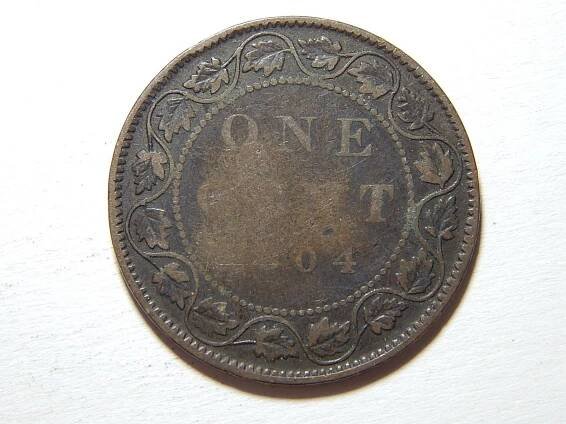 Kanada 1 Cent 1904 F-VF č35004 - Numismatika