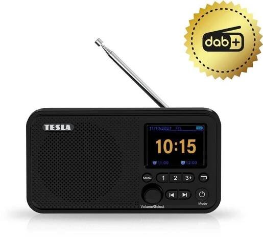 TESLA Sound DAB75 rádio s DAB+ certifikací