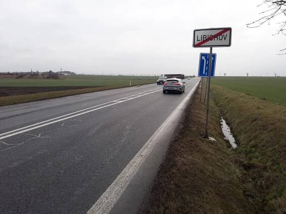 I/38 Libichov-Luštěnice, oprava komunikace a odvodnění - Ředitelství silnic a dálnic s. p. pro Středočeský kraj