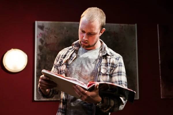  Michael Shelford as John in  Everyday Maps for Everyday Use.  Photo by Richard Davenport. 