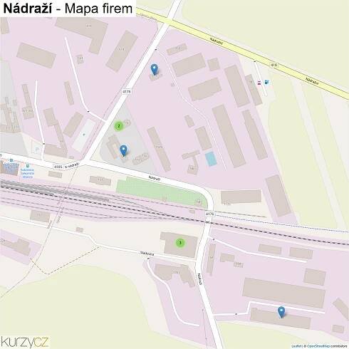 Nádraží - mapy | Kurzy.cz