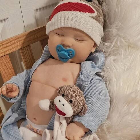 3 Month Asleep Joseph Bountiful Baby Reborn