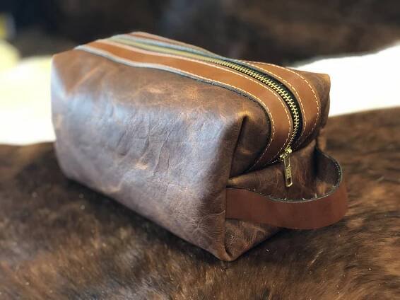 Men’s Bison Dopp Kit - Image 4