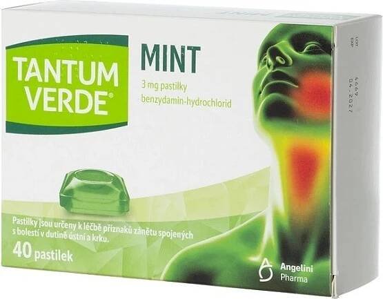 TANTUM VERDE MINT ORM 3MG PAS 40