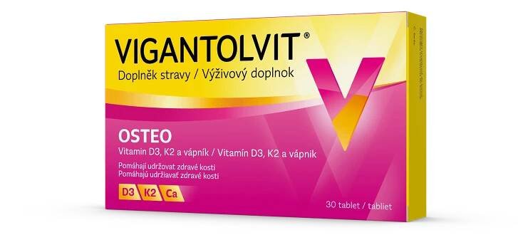 Vigantolvit Osteo 30 tablet - skladem