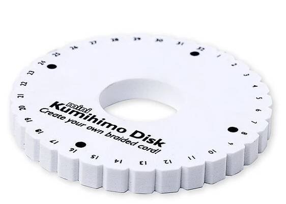 Kulatý Kumihimo disk 11cm