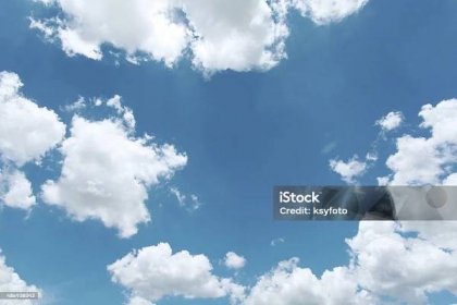 Nebe - Bez autorských poplatků Přímo dole Stock fotka
