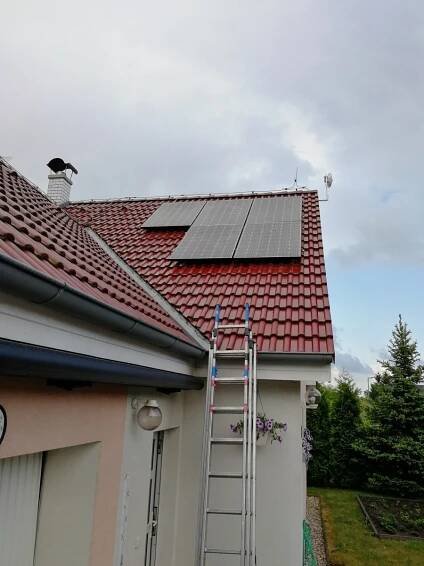 Fotovoltaika, instalace panelů