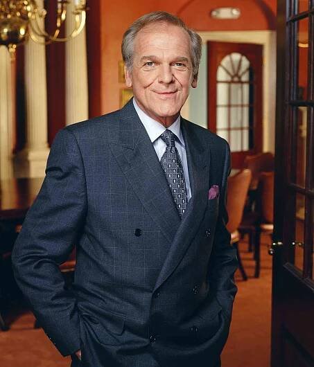 John Spencer as Leo McGarry on "The West Wing" in a publicity still.