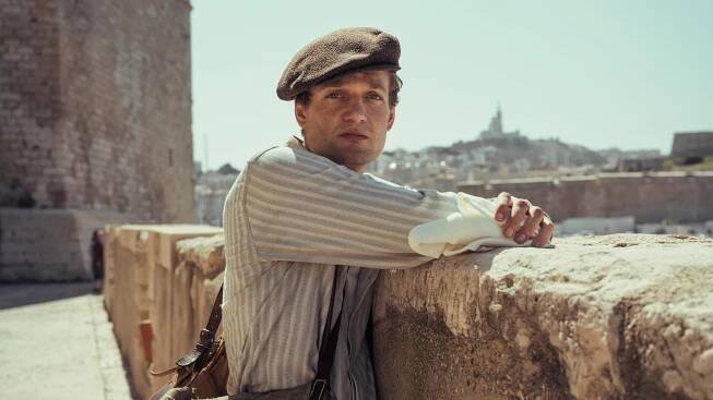 Lucas Englander plays Albert Hirschman in 'Transatlantic'