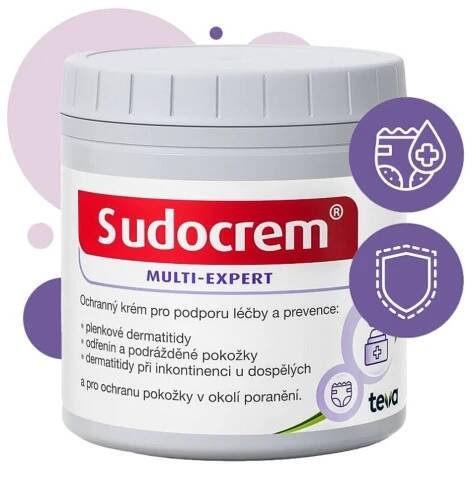 Sudocrem MULTI-EXPERT pro zklidnění pokožky a regeneraci 125 g
