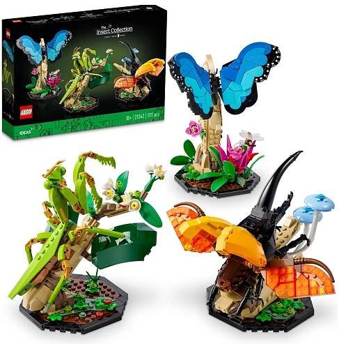 LEGO® Ideas 21342 Sbírka hmyzu