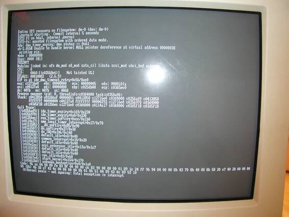 Kernel panic