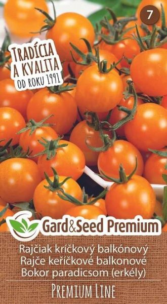GardenSeed Premium Semínka Rajče keříčkové balkonové oranžové PREMIUM nakoupit u OBI