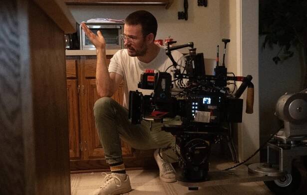 Zach Cregger on the set of 'Weapons'