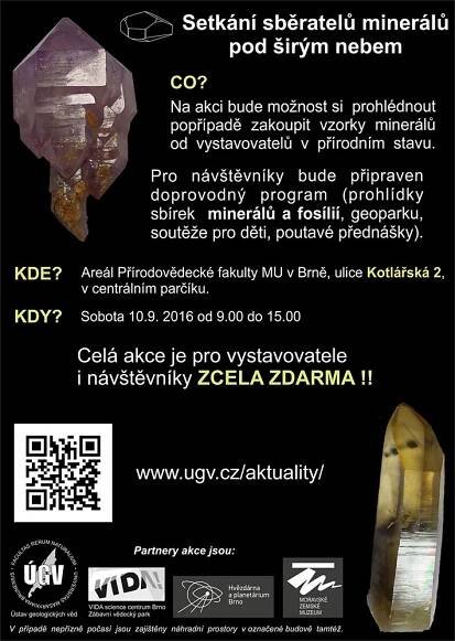 Sběratelská burza 10. 9. 2016 v Brně