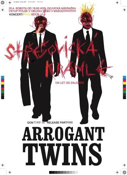 Arrogant Twins křtí desku. 
