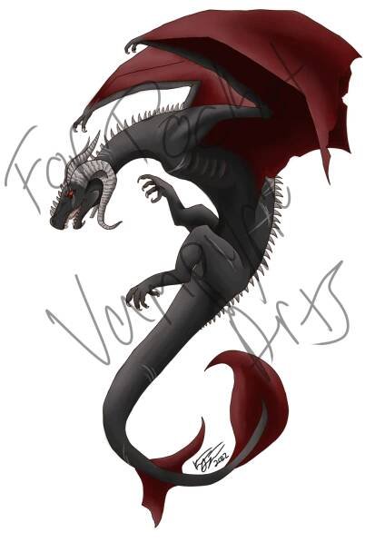 Blood Wyvern Sticker
