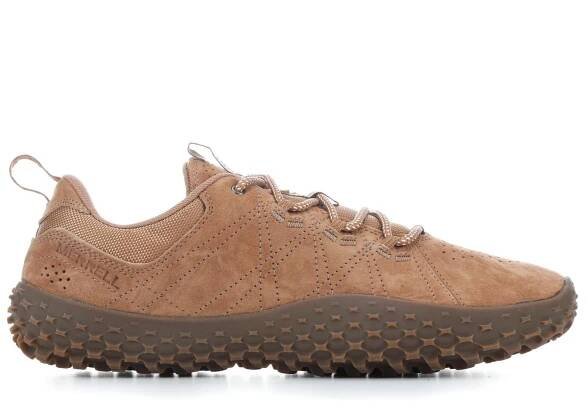 Men's Merrell Wrapt Low Hiking Shoes in Tobacco color